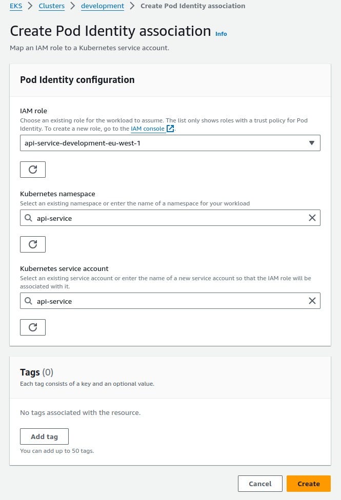 ReInvent 2023: Trying out Pod Identity Agent